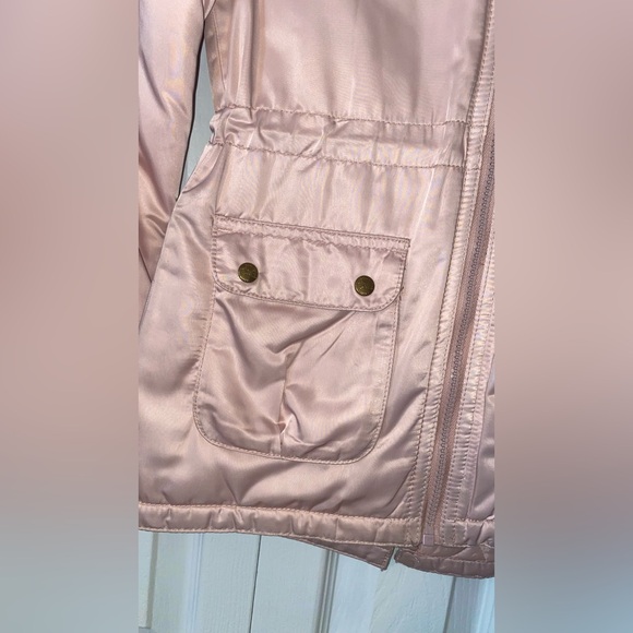 Spring jacket for girls satin pink size 7-8 - Picture 9 of 13